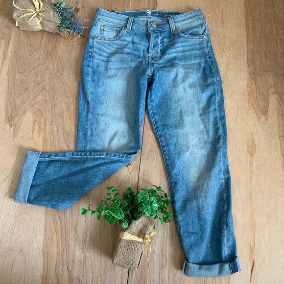 7 For All Mankind Denim - 7 For all mankind Josefina Skinny Boyfriend Jeans